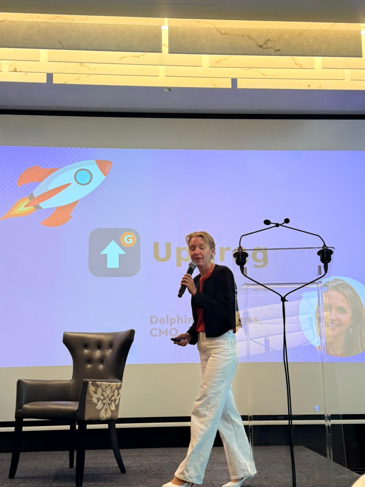 Stand UpGreg au Startups Village du GlobalTech Summit